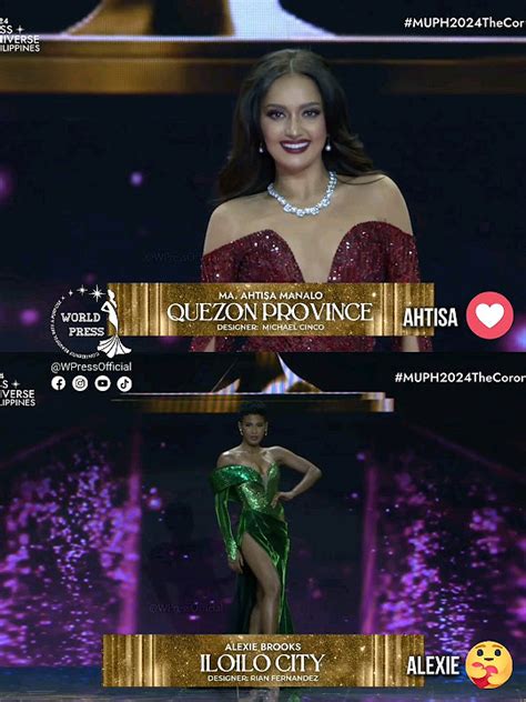 Ahtisa Manalo is Miss Cosmo Philippines 2024; Iloilo's Alexie .